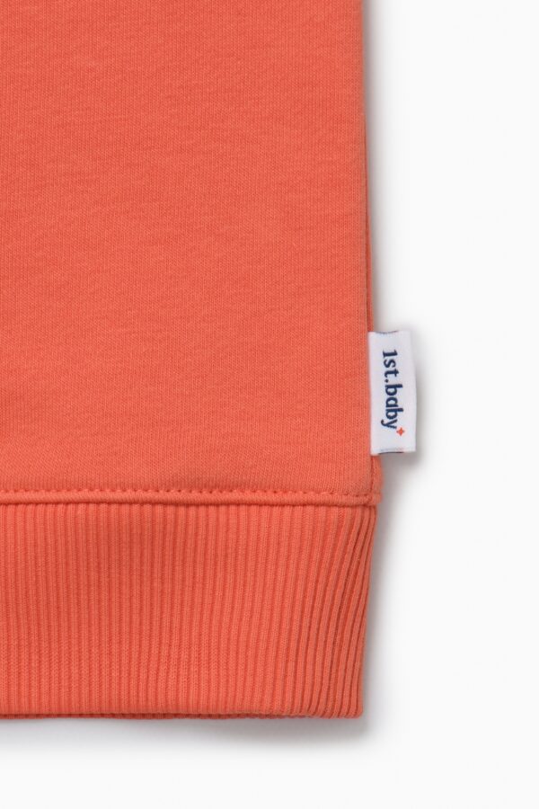 Свитшот. Гавайский закат с динозавром 