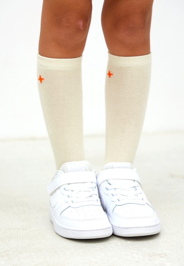 Носки. Высокие / Цвет айвори