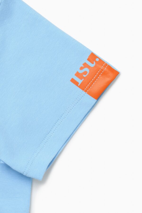 Футболка. Базовая голубая 