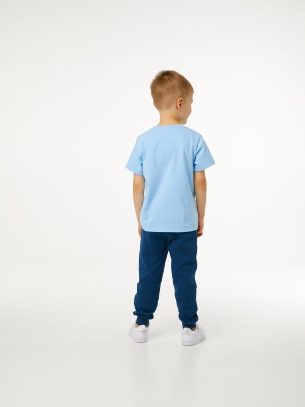 Футболка. Базовая голубая 