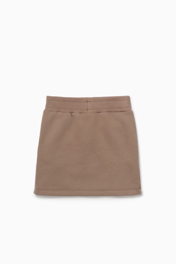 Юбка. Мини бежевая 