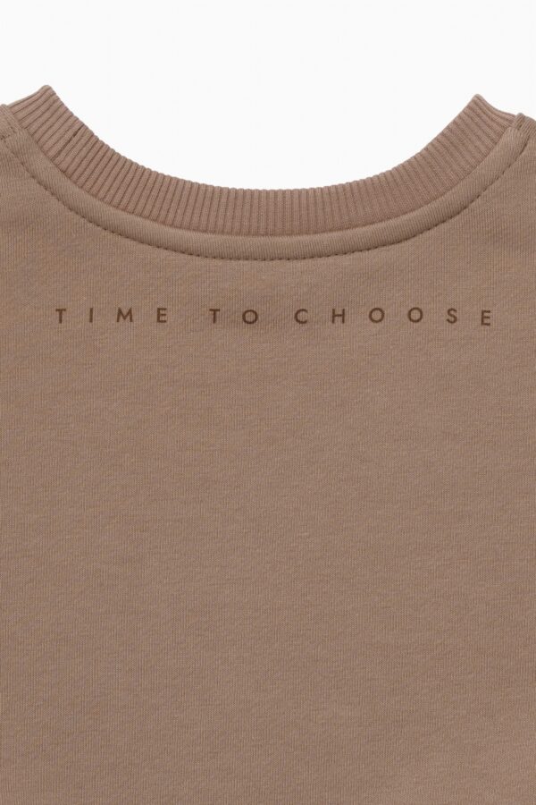 Свитшот. Укороченный бежевый 