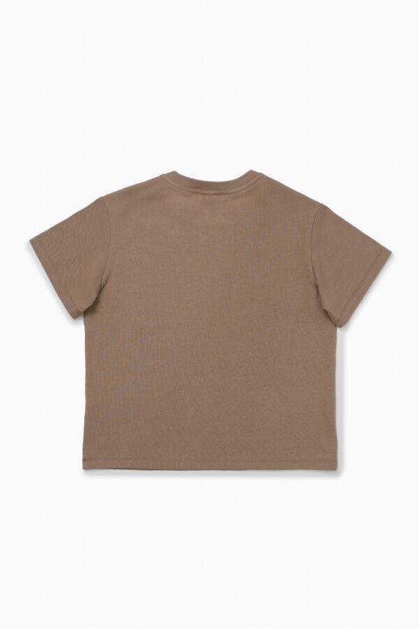 Футболка. Oversize бежевая 