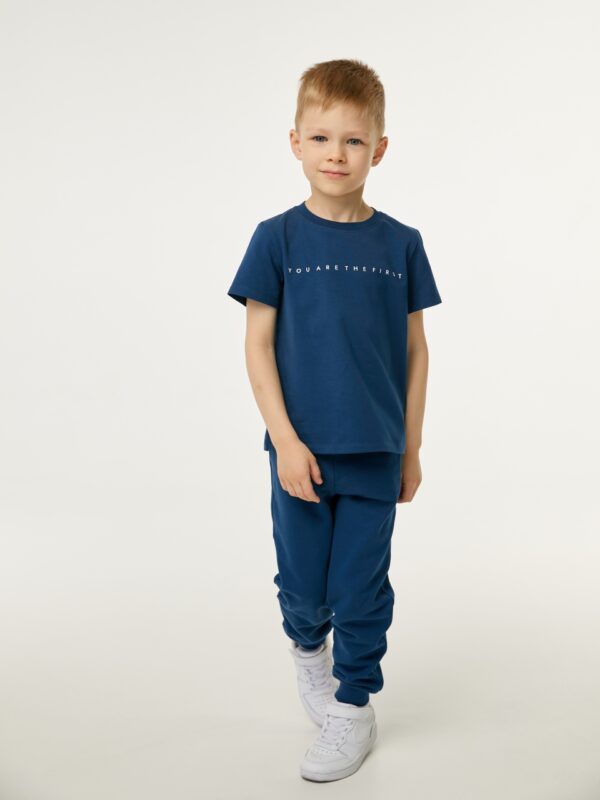 Футболка. Базовая Индиго 