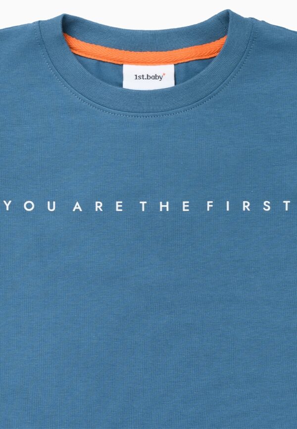 Футболка. Базовая синяя 