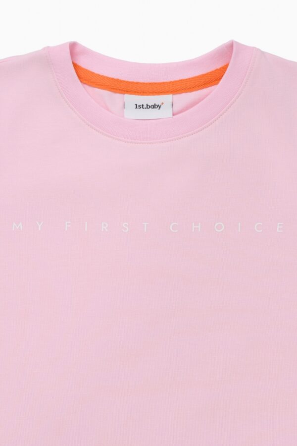 Футболка. Базовая светло-розовая 