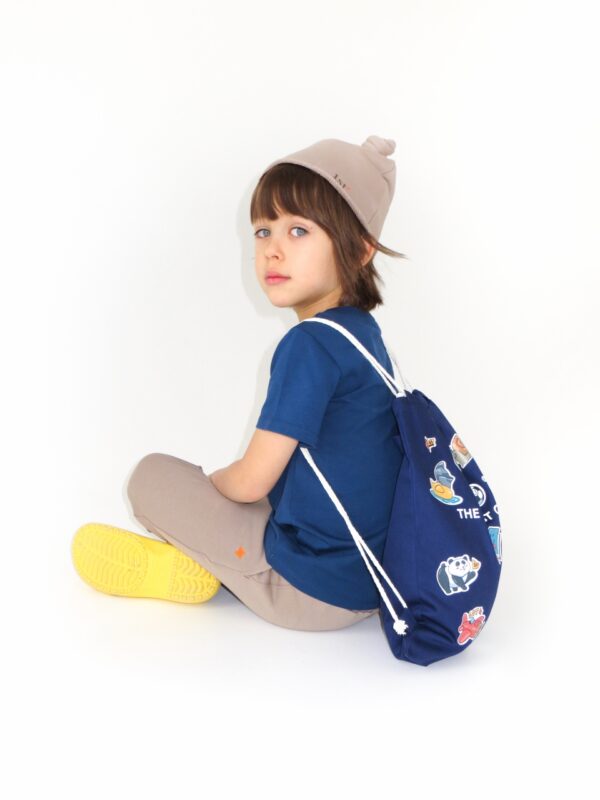 Рюкзак. Рюкзак-торба синий 