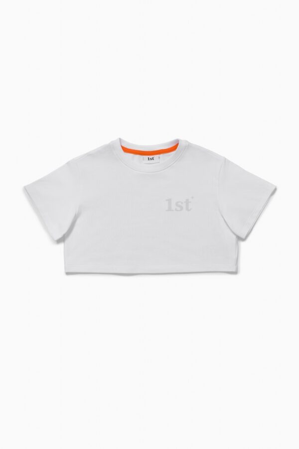 Футболка. Укороченная белая 