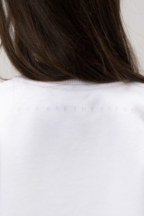 Свитшот. Oversize белый 