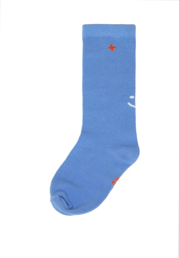 Носки. Высокие / Голубые