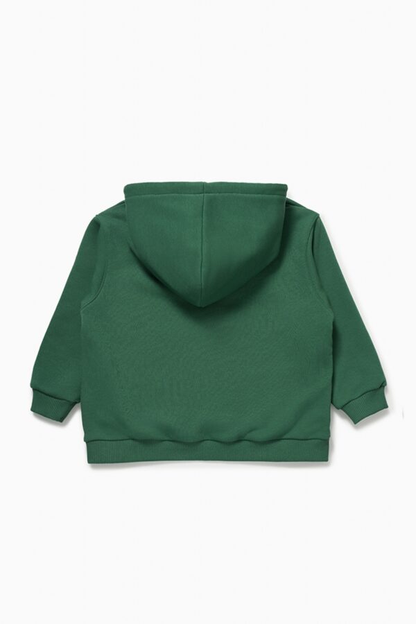 Худи. Oversize темно-зеленый 