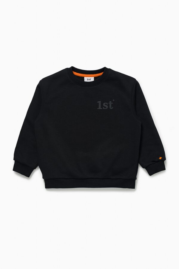 Свитшот. Oversize черный 