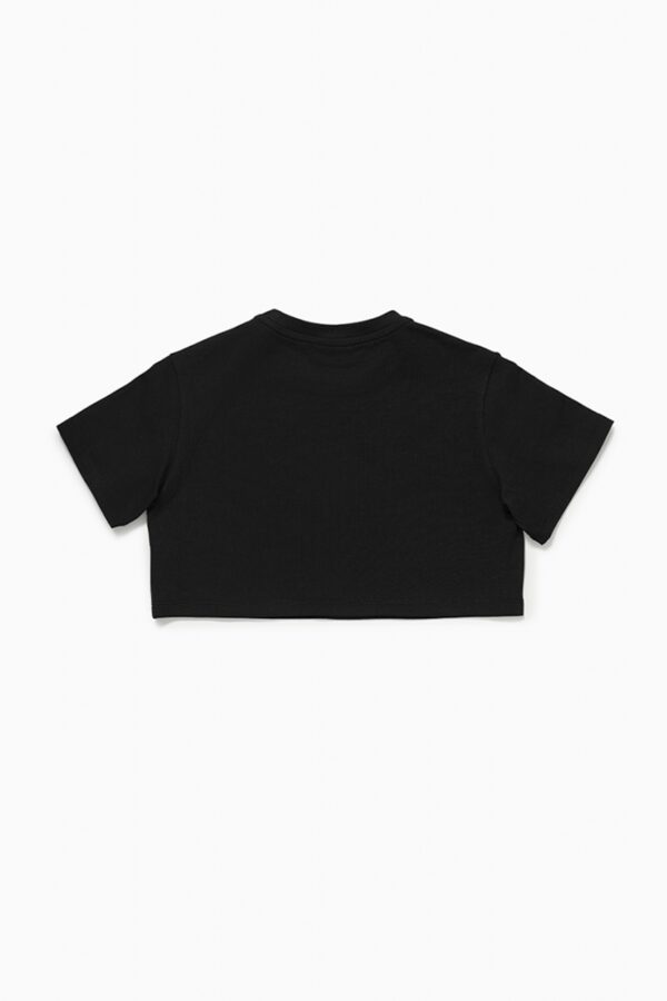 Футболка. Укороченная черная 