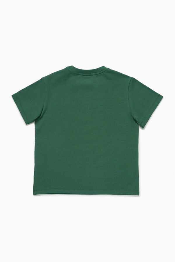 Футболка. Oversize темно-зеленая 