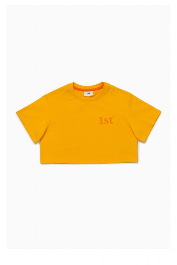 Футболка. Укороченная манго 