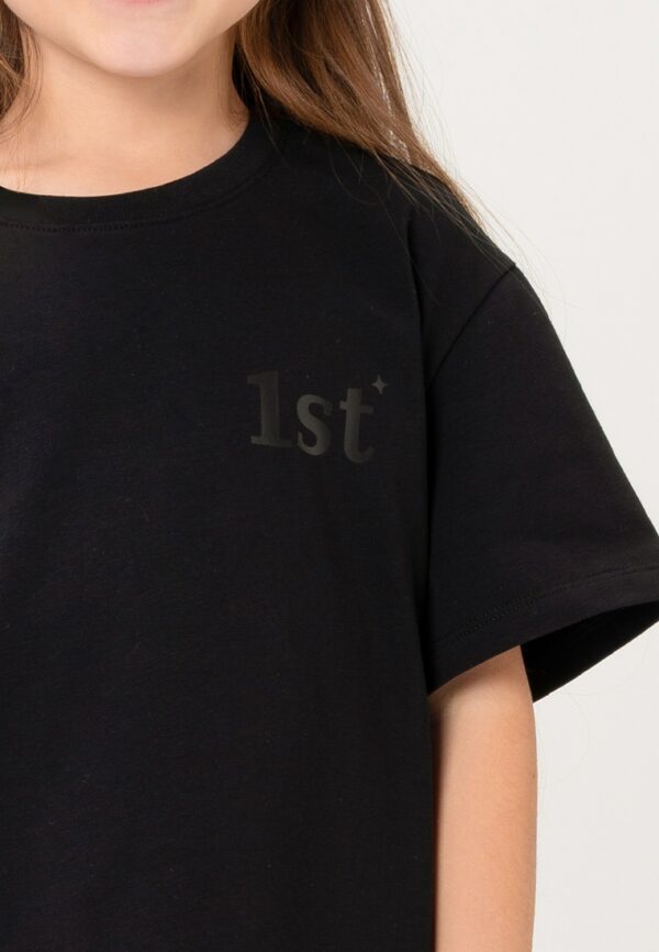 Футболка. Oversize черная 