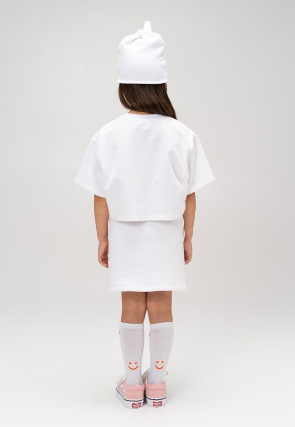 Юбка. Мини белая 