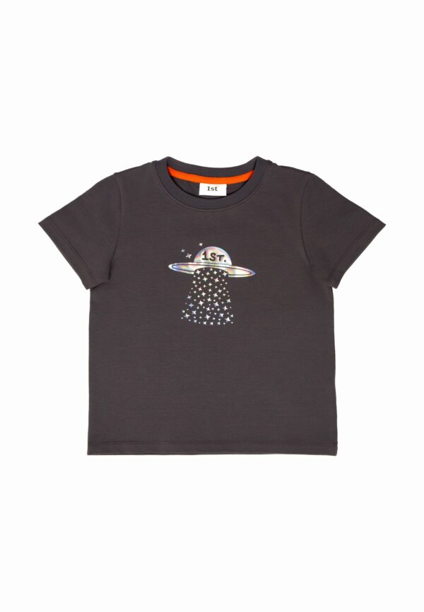 Футболка. Графит голография 