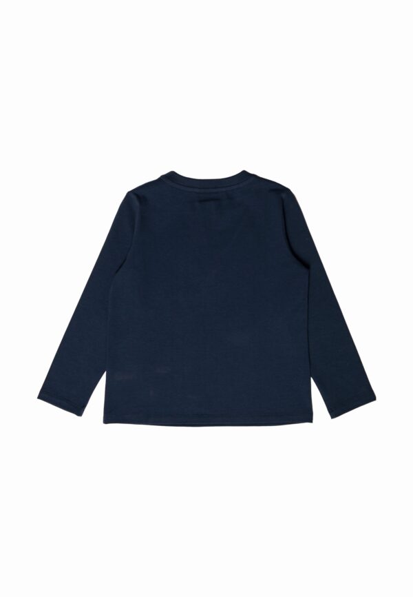 Лонгслив. Базовый индиго 