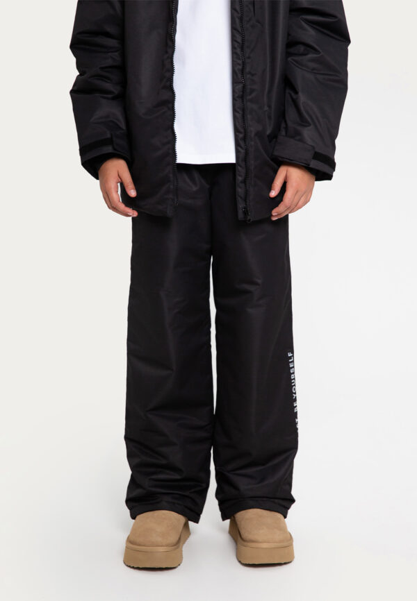 Брюки утепленные прямые