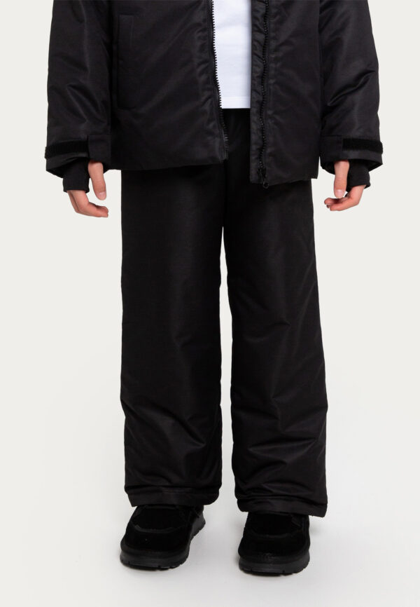 Брюки утепленные прямые