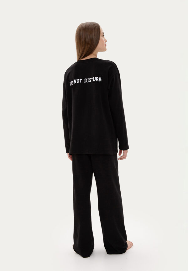 Пижама черная «I`m Okay»