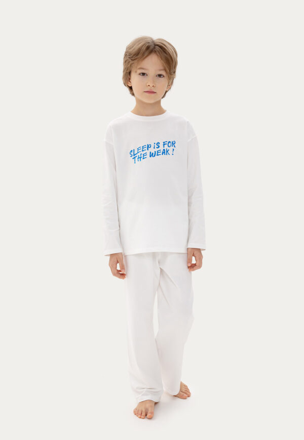 Пижама молочная «No Sleep»