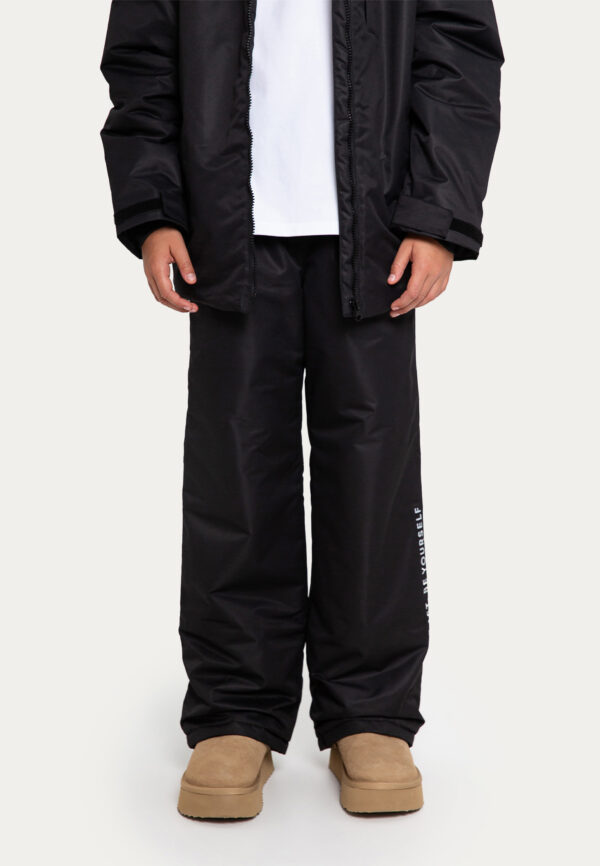 Брюки утепленные прямые