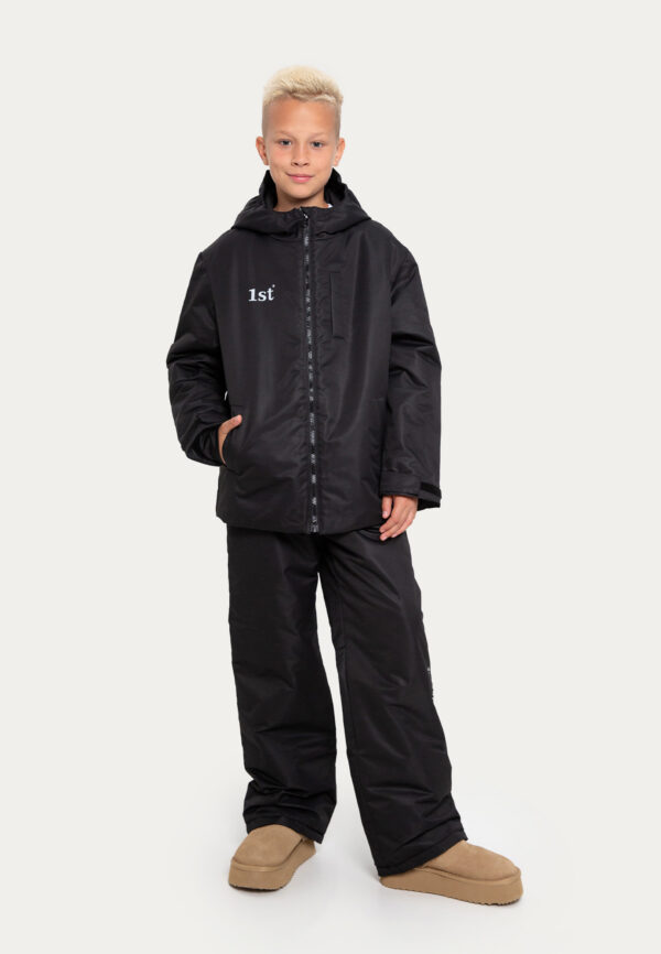 Брюки утепленные прямые