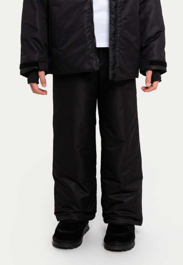 Брюки утепленные прямые