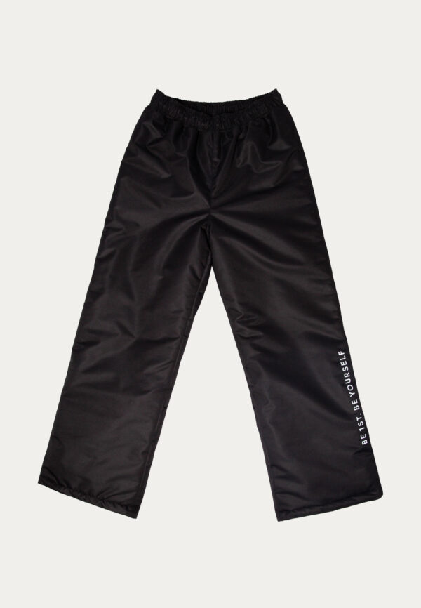 Брюки утепленные прямые