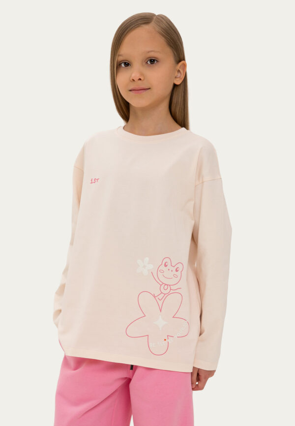 Лонгслив "Sunny & Frog"