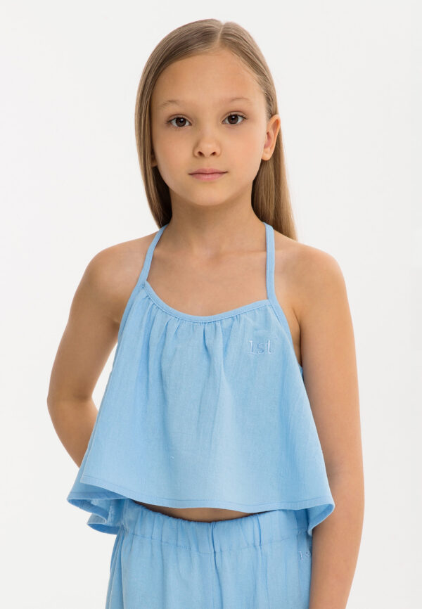 Топ на тонких бретелях