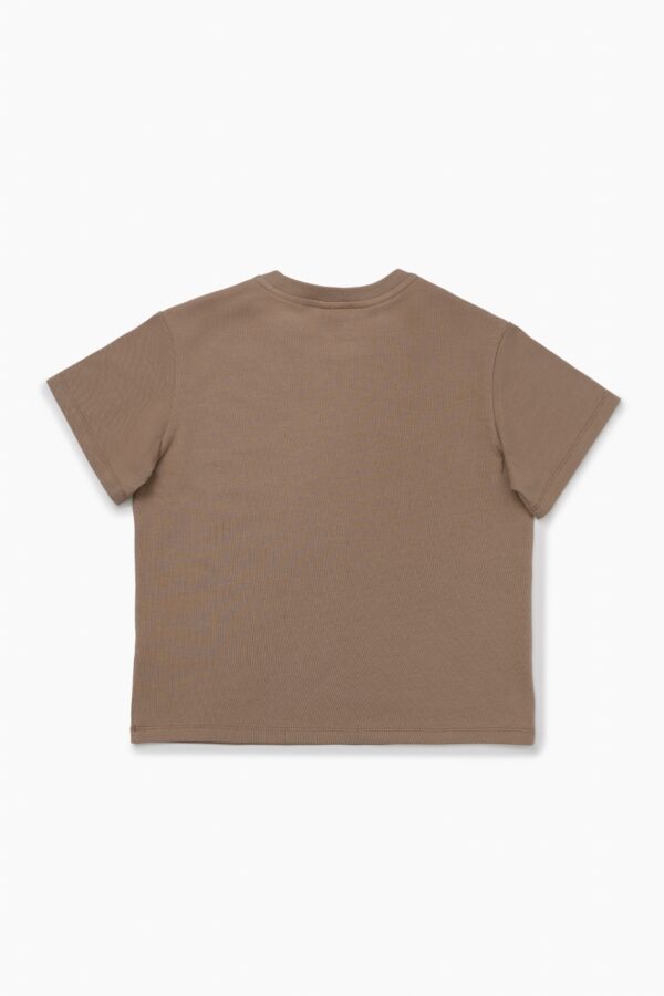 Футболка oversize бежевая "1st"