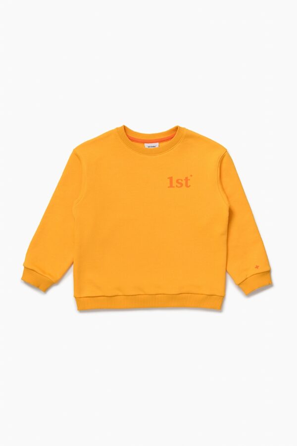 Свитшот oversize манго "1st"