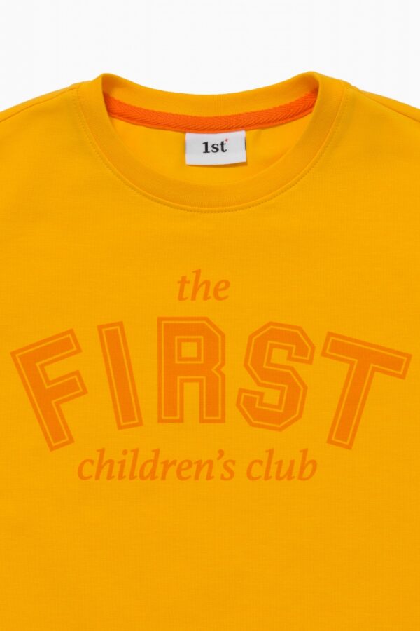 Платье-футболка "The first children's club"