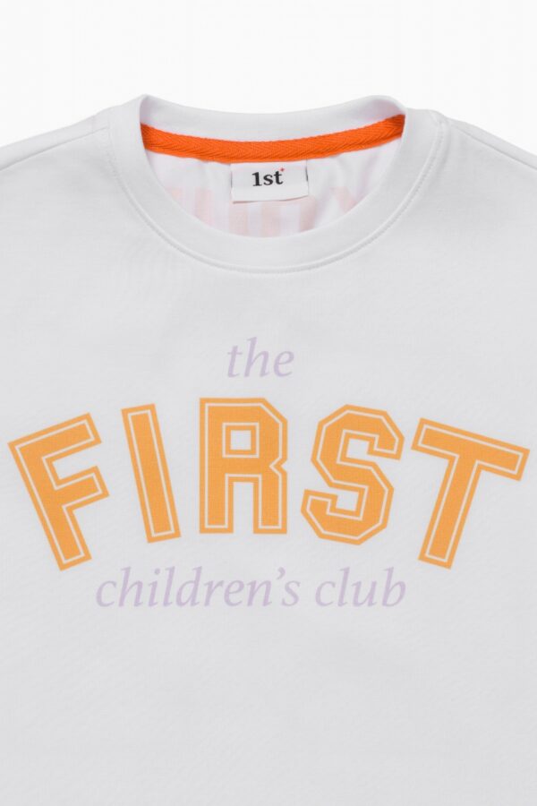 Платье-футболка "The first children's club"