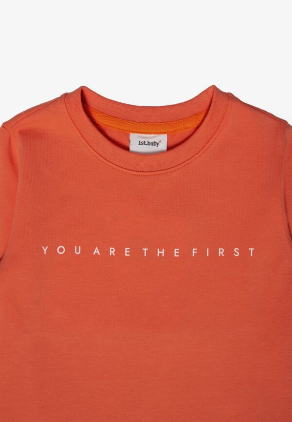 Лонгслив базовый гавайский закат "YOU ARE THE FIRST"