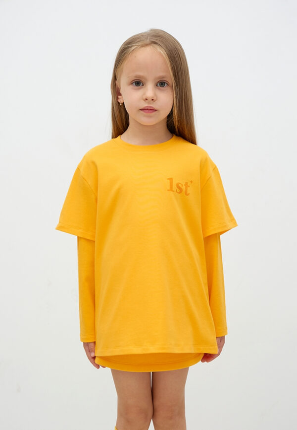 Футболка oversize манго "1st"