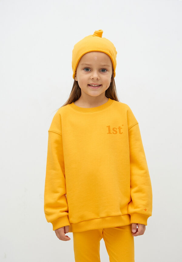 Свитшот oversize манго "1st"