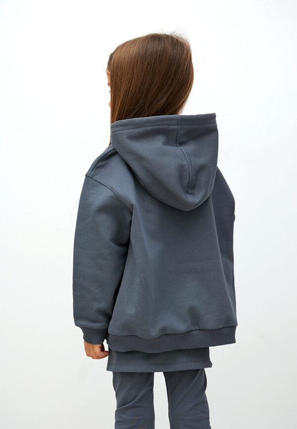 Худи oversize графит "1st"